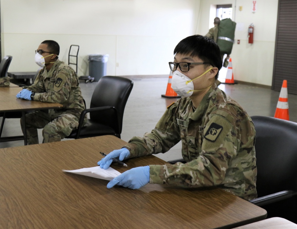 In-processing Joint Base Lewis-McChord