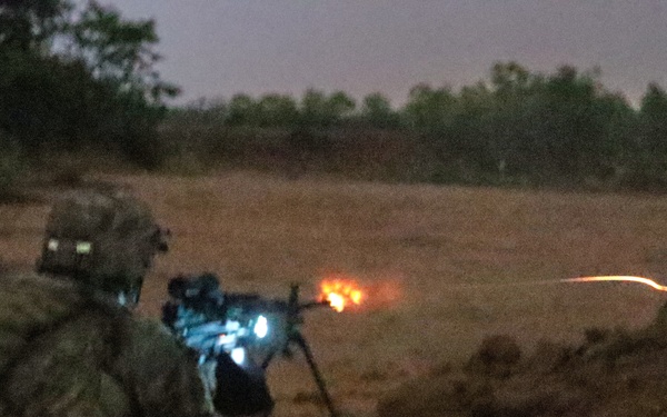 Night Live Fire in Thailand
