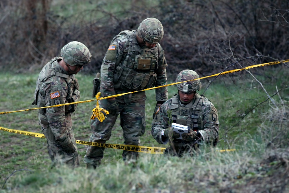 KFOR RC-E EOD responds to UXO reports in northern Kosovo