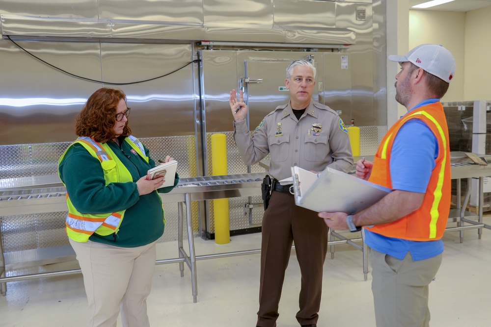 District teams visit alternate care facilities