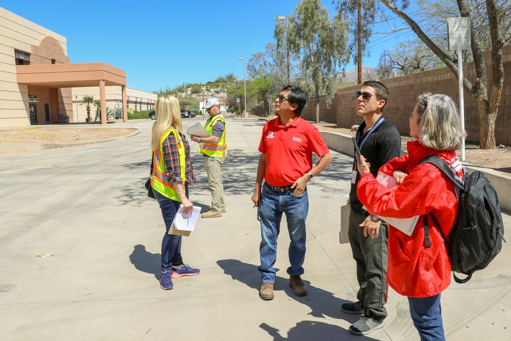 District teams visit alternate care facilities