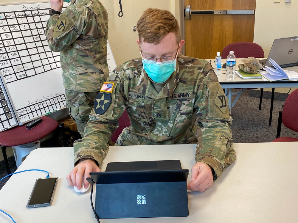 MANG Honors the Past and Responds to COVID-19 at Holyoke Soldiers’ Home