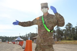 Fort Stewart/Hunter Army Airfield Drive-Through COVID-19 Screening [Image 10 of 10]