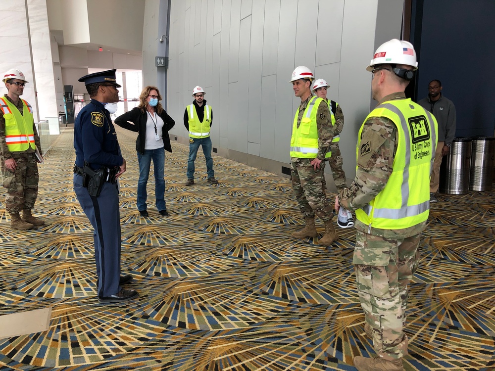 U.S. Army Corps of Engineers Deputy Commanding General visits Detroit
