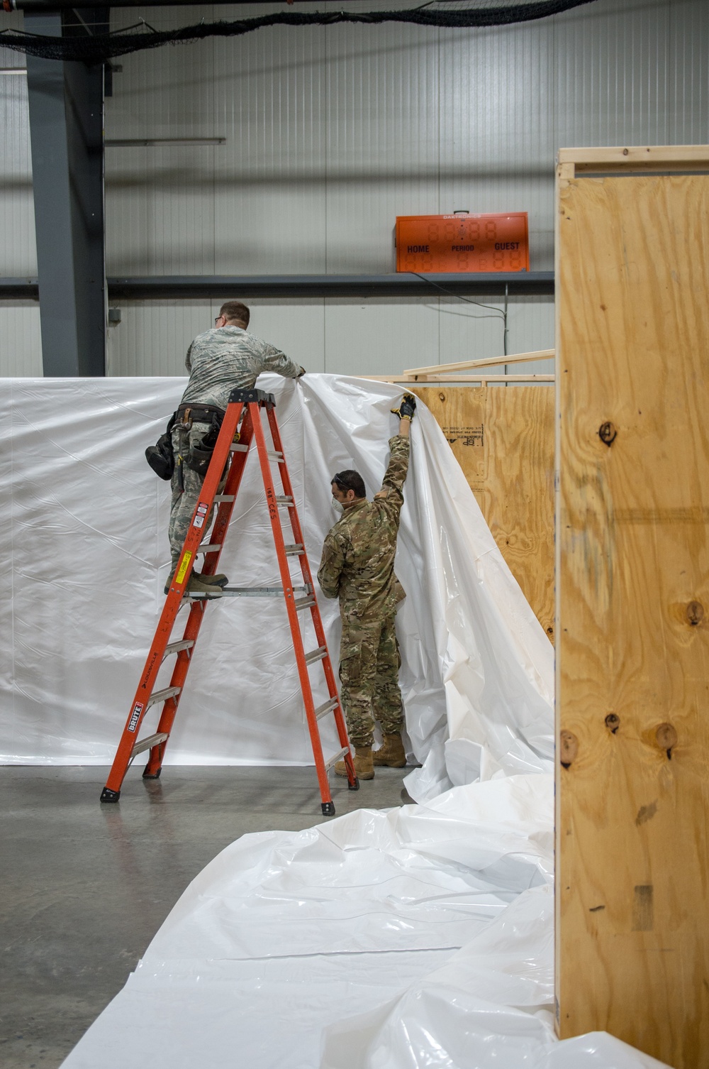 Vermont National Guard Builds Medical Health Facility