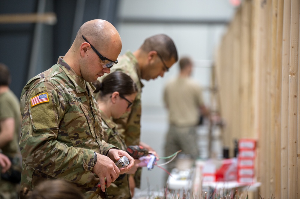 Vermont National Guard Builds Medical Health Facility