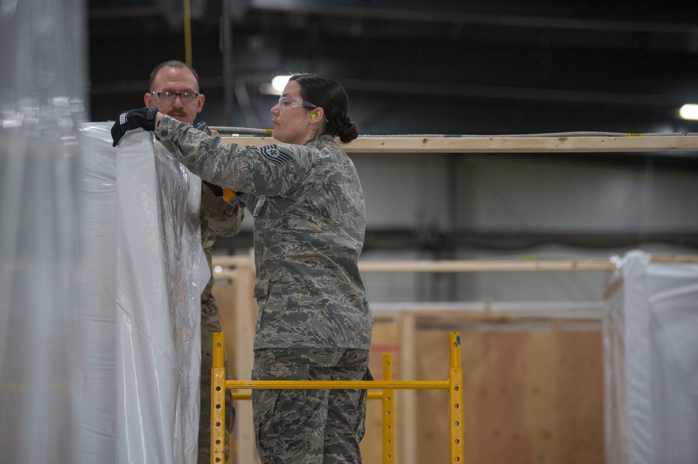 Vermont National Guard Builds Medical Health Facility
