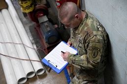 Ohio National Guard conducts medical capacity site survey at Upper Sandusky High School
