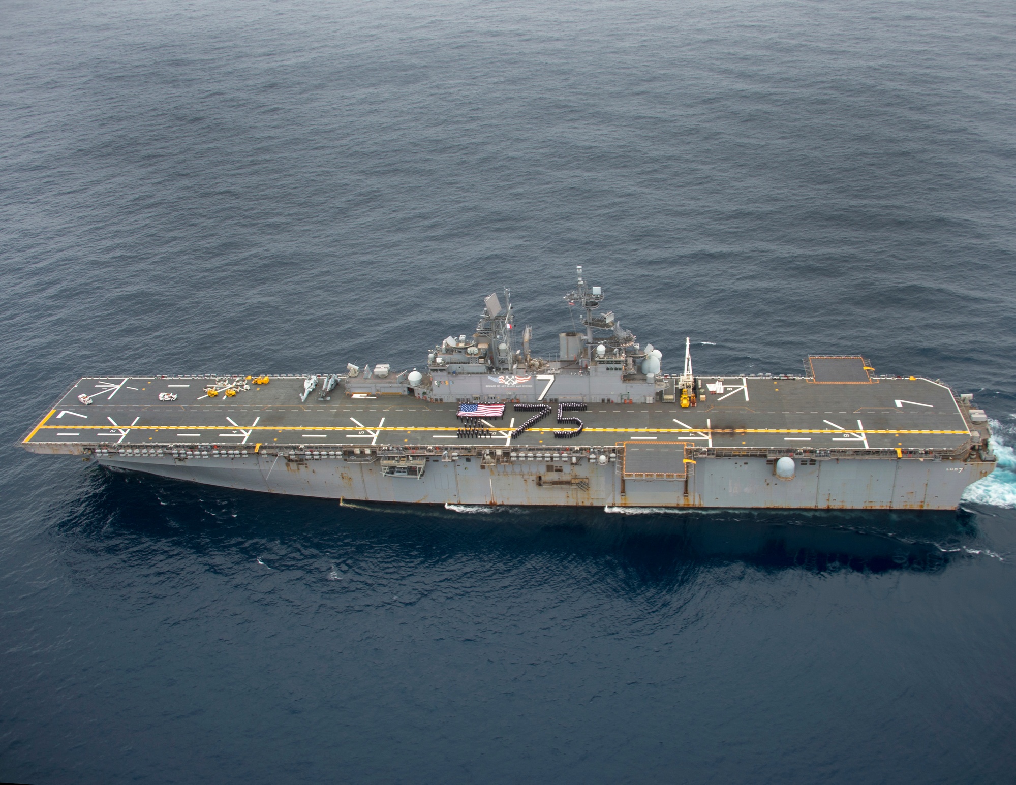 DVIDS - Images - USS Iwo Jima (LHD 7) Commemorates Namesake Battle