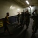 31st MEU Marines practice riot control techniques aboard USS America