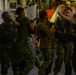 31st MEU Marines practice riot control techniques aboard USS America