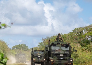 31st MEU, CLB-31 conduct convoy ambush immediate action rehearsals