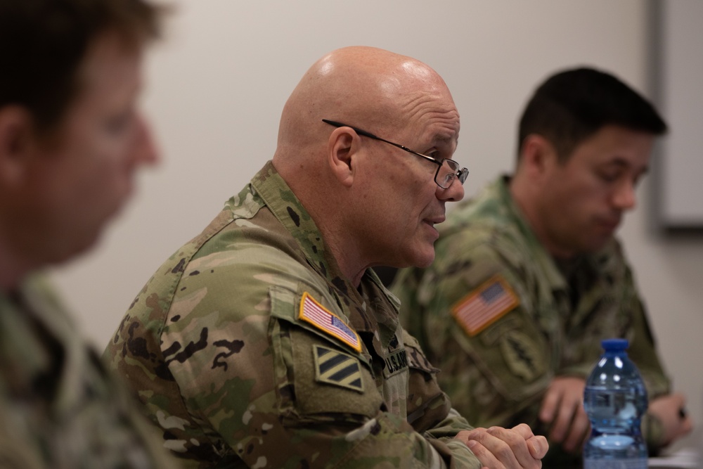 US Army leadership on Caserma Ederle conduct Virtual Town Hall