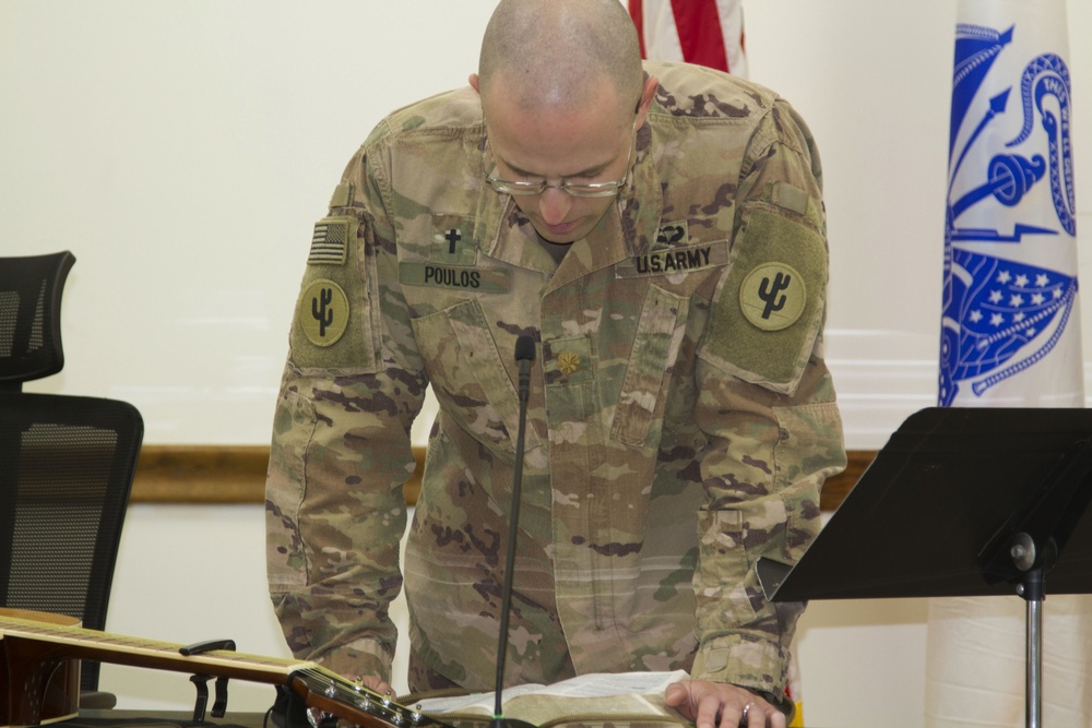 1st TSC-OCP Offers Virtual Service on Palm Sunday