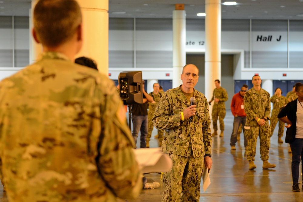 Rehearsal of the Medical Monitoring Station