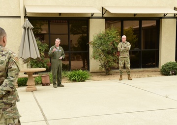 Col Navin's Social Distancing Coin Ceremony April 2020