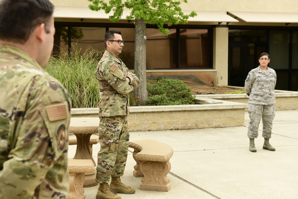 Col Navin's Social Distancing Coin Ceremony April 2020 Col Navin's Social Distancing Coin Ceremony April 2020