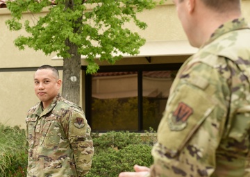 Col Navin's Social Distancing Coin Ceremony April 2020