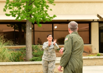 Col Navin's Social Distancing Coin Ceremony April 2020