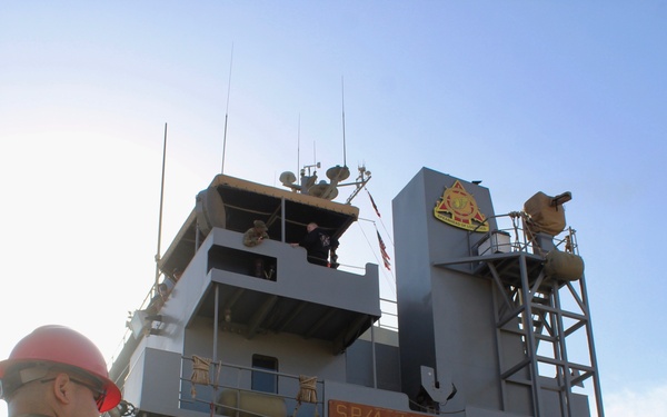Field Hospital Begins Arriving at Port of Shuaiba