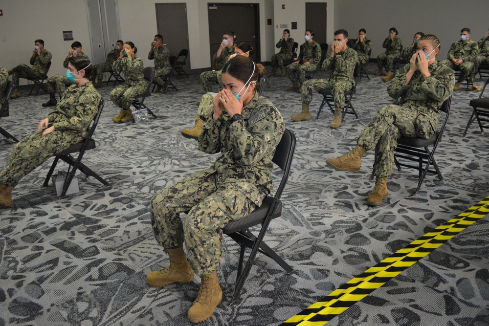 Expeditionary Medical Facility - M Personnel Conduct Personal Protective Equipment Training in Dallas