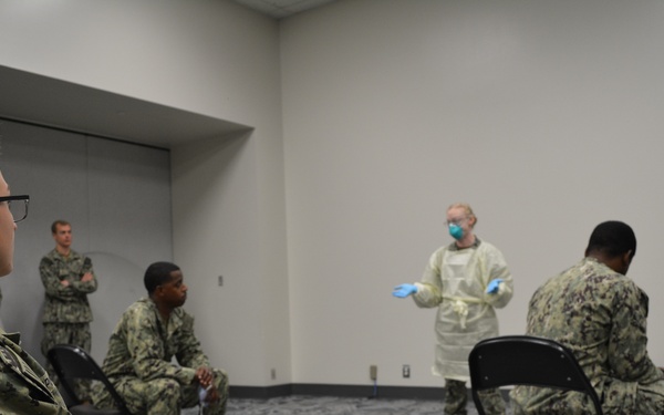 Expeditionary Medical Facility -M Personnel Conduct Personal Protective Equipment Training