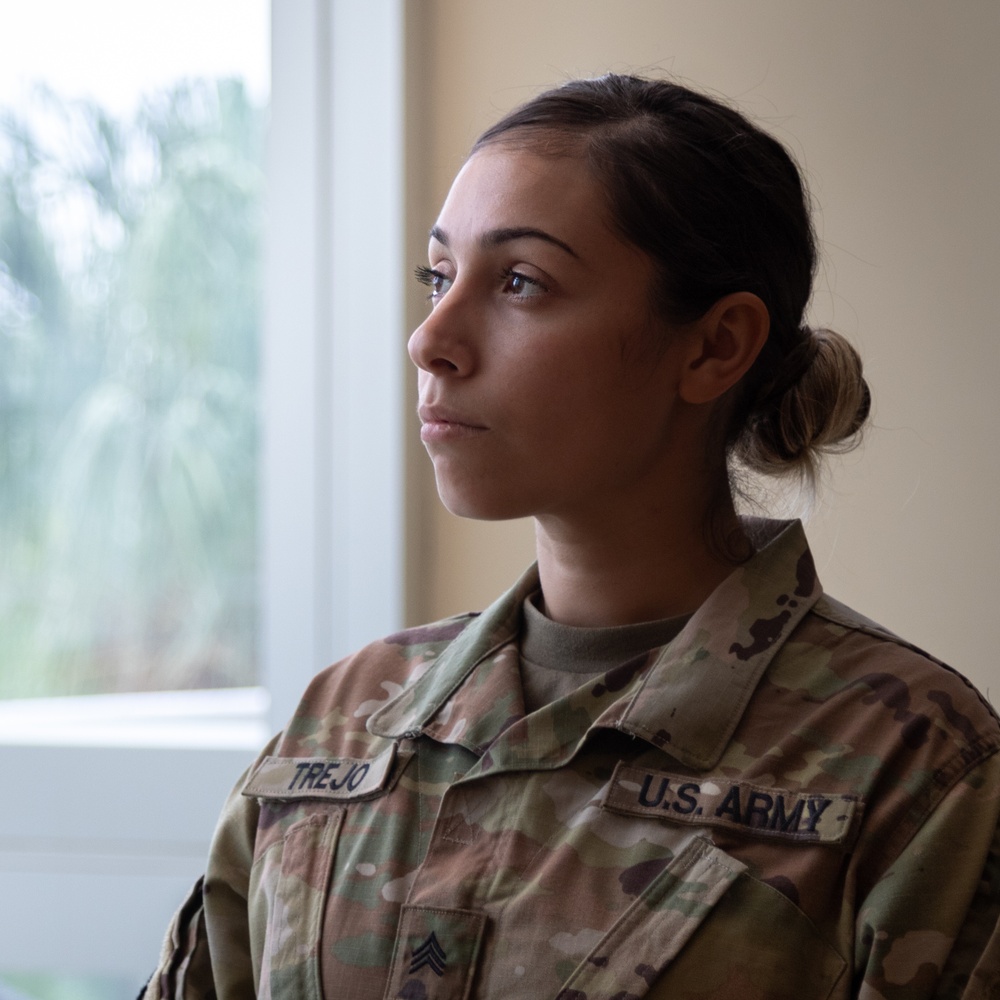 Sgt. Rebecca Trejo, Combat Medic 2nd battalion 124th infantry regiment