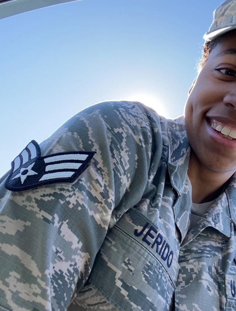 Braving the fire: Airman overcomes difficult childhood, finds joy