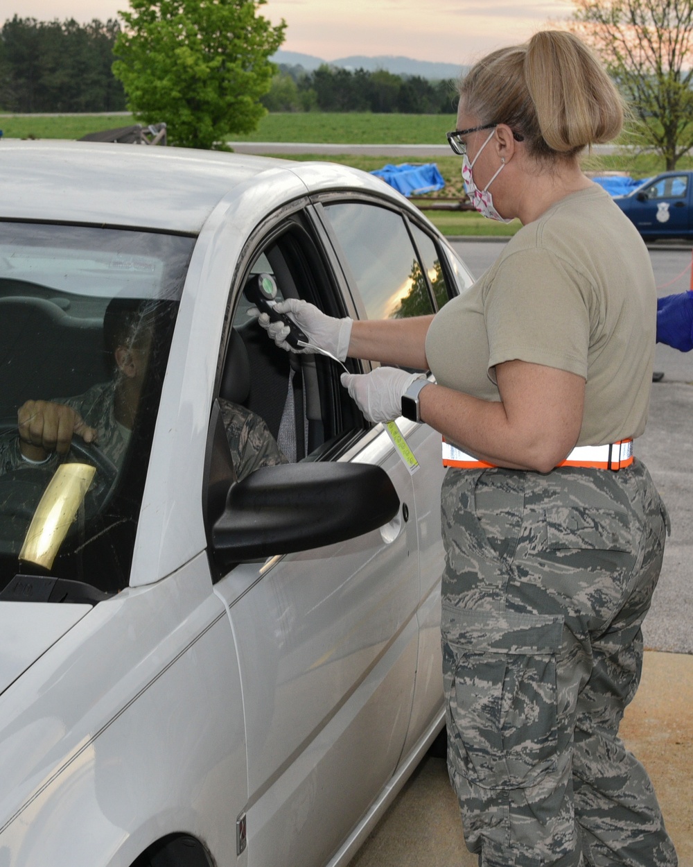 117 ARW Medical Group Screens Personnel for COVID-19