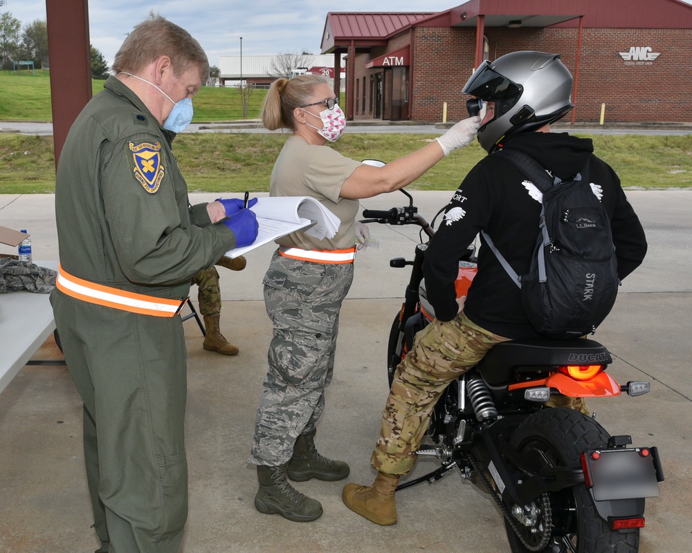 117 ARW Medical Group Screens Personnel for COVID-19