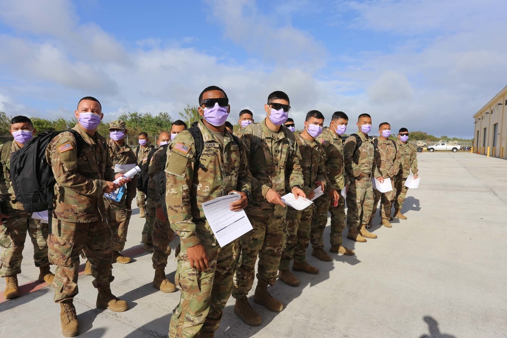 Guam National Guard Soldiers Return Home After Completing MFO Mission