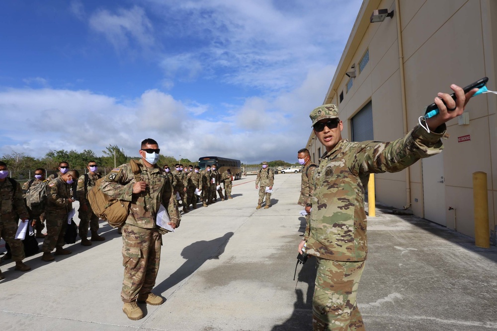 Guam National Guard Soldiers Return Home After Completing MFO Mission