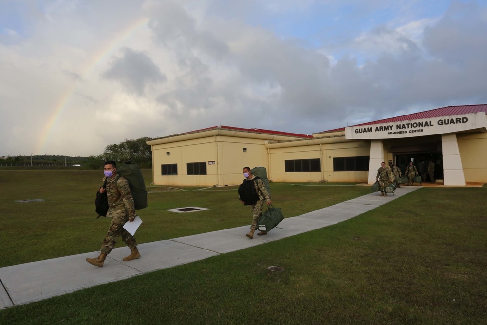 Guam National Guard Soldiers Return Home After Completing MFO Mission