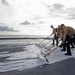 USS Gabrielle Giffords Flight Deck Washdown