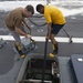USS Gabrielle Giffords Flight Deck Washdown