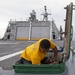 USS Gabrielle Giffords Flight Deck Washdown