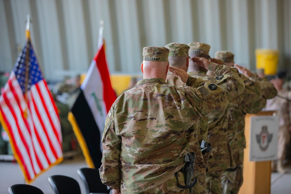 Task Force Warhawk Departure Ceremony