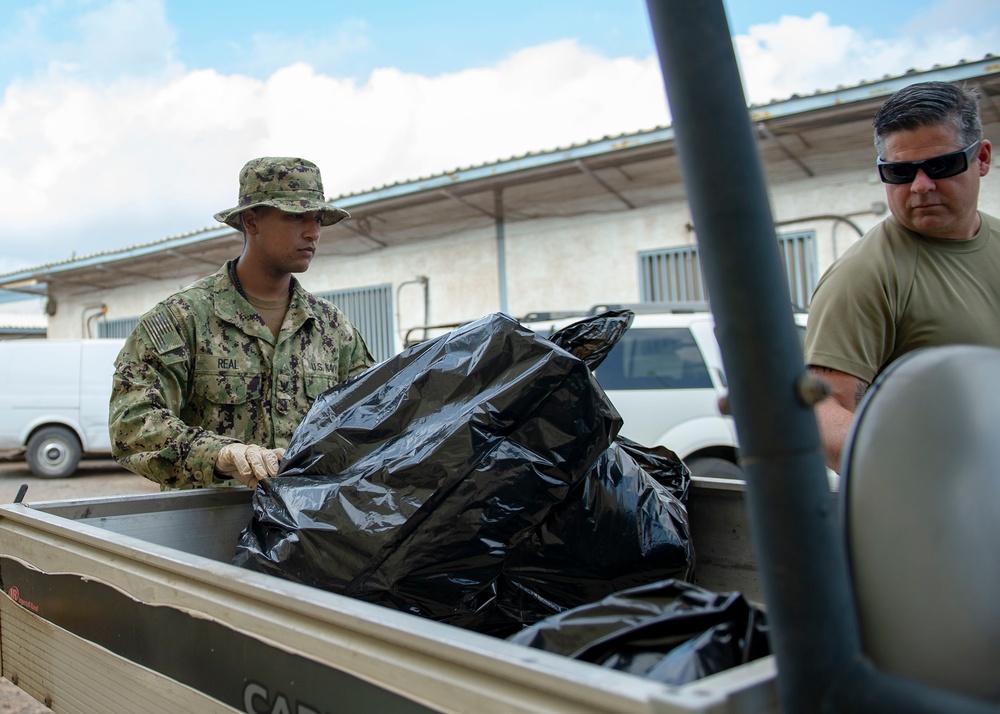 CLDJ Volunteers Help Keep Base Running