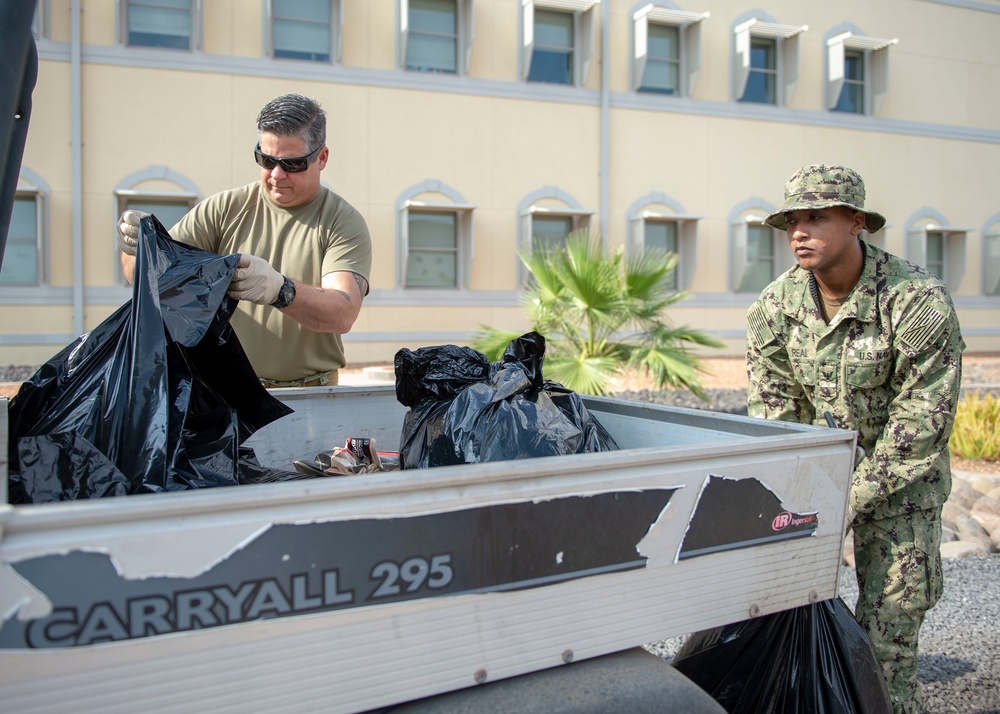 CLDJ Volunteers Help Keep Base Running