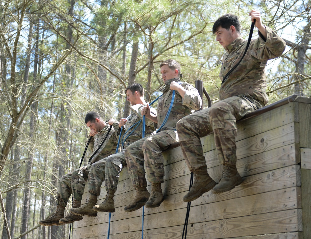 SWCS Students Climb, Scale, Rapel, Traverse Barriers During SERE Course