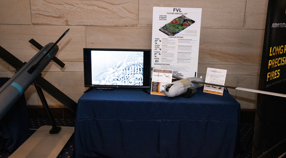 Cross-Functional Teams showcase technology and equipment on Capitol Hill