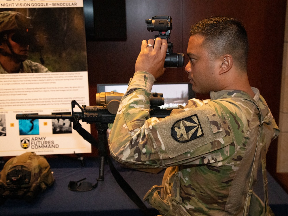 Cross-Functional Teams showcase technology and equipment on Capitol Hill