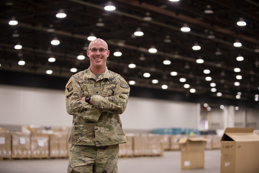 Michigan National Guard assists FEMA conversion of TCF Center into COVID-19 alternate care facility