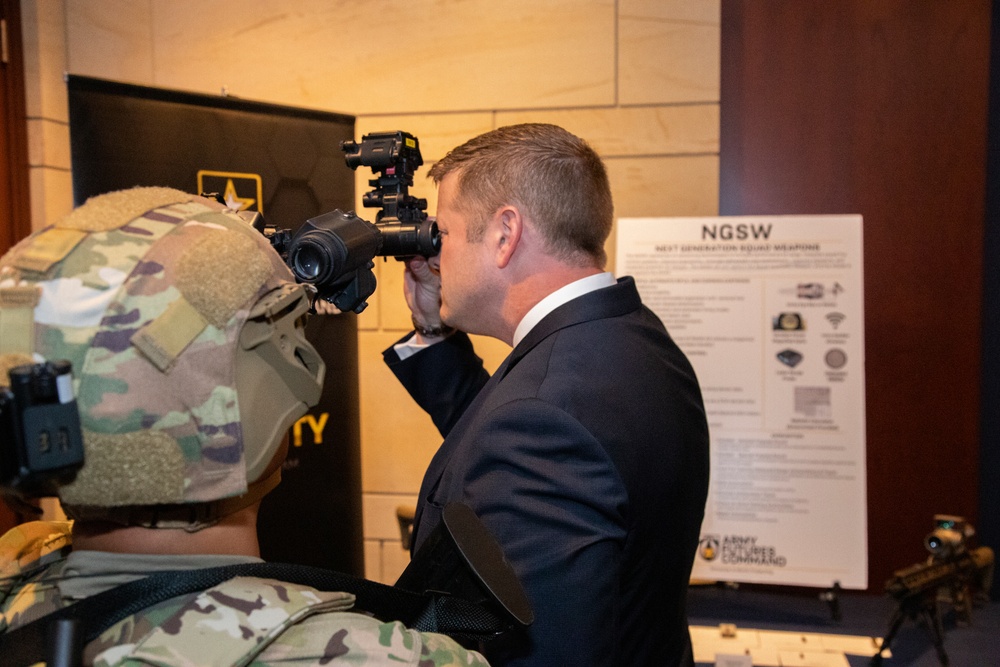 Cross-Functional Teams showcase technology and equipment on Capitol Hill