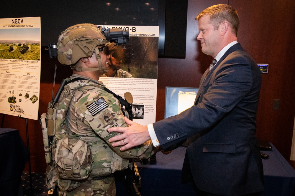 Cross-Functional Teams showcase technology and equipment on Capitol Hill