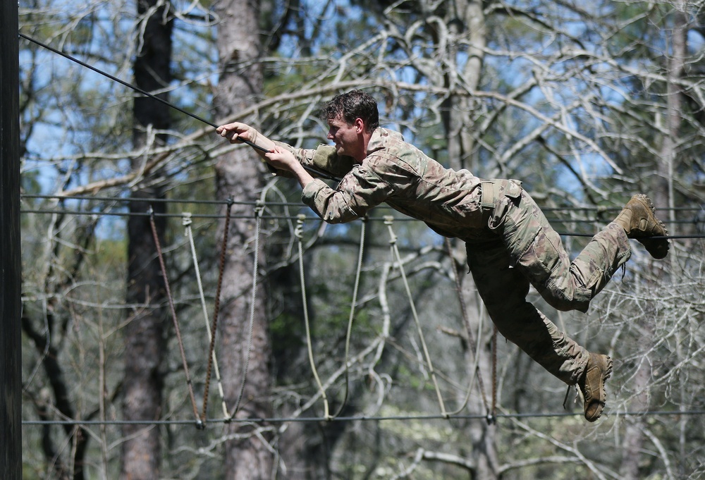 SWCS Students Climb, Scale, Rapel, Traverse Barriers During SERE Course