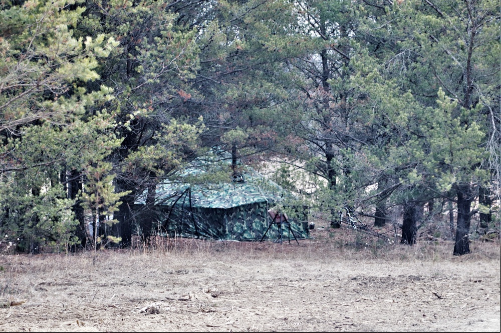 Tent, shelter building among main skills taught during Fort McCoy CWOC