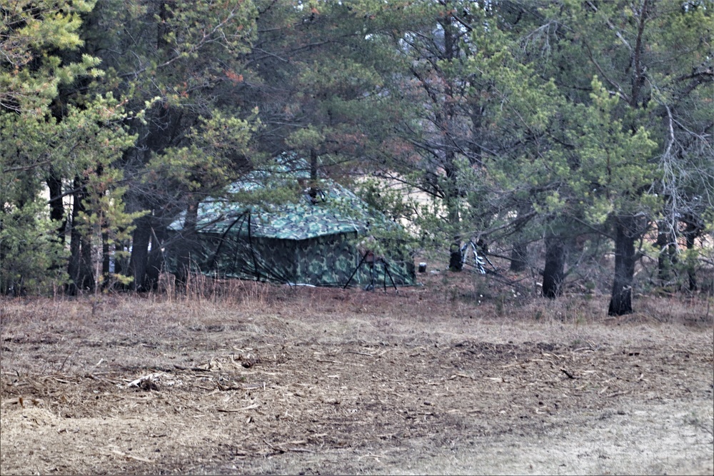 Tent, shelter building among main skills taught during Fort McCoy CWOC