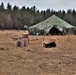 Tent, shelter building among main skills taught during Fort McCoy CWOC
