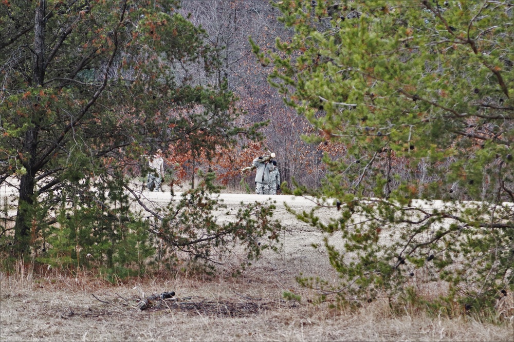 Tent, shelter building among main skills taught during Fort McCoy CWOC